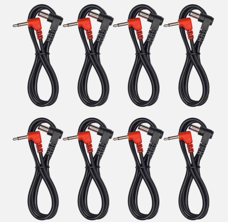 Kurrent Electric (8) Pack Effects Pedal Power Cables for use with SKB PS8 PS-45 Pedalboard Power - Image 1